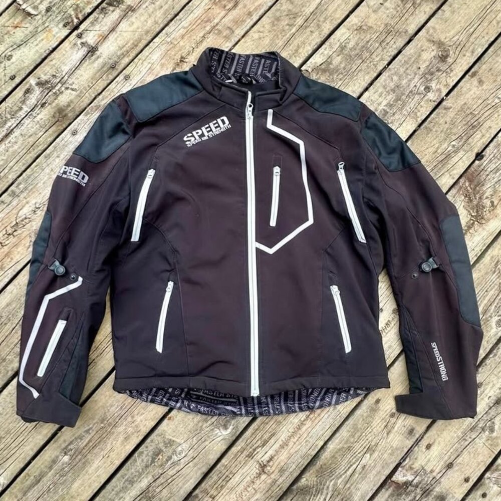 Motorcycle Jacket -Speed and Strength, L